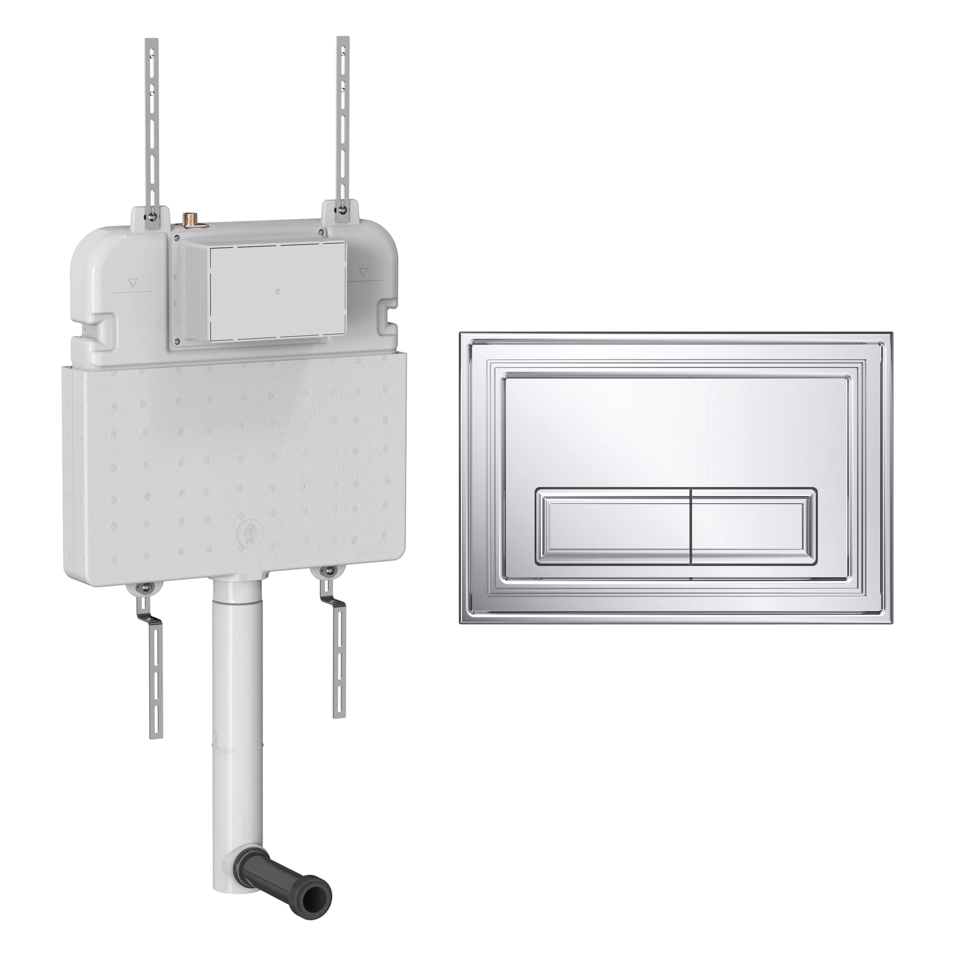 Belgravia Tall Concealed Cistern Set 2