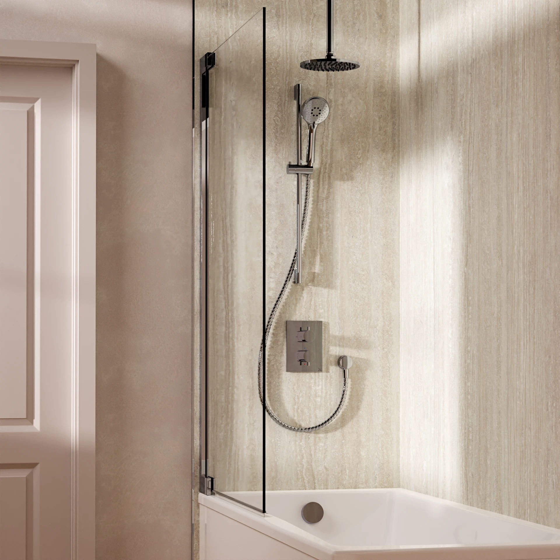 Crossbox 3 Outlet Shower Set 10
