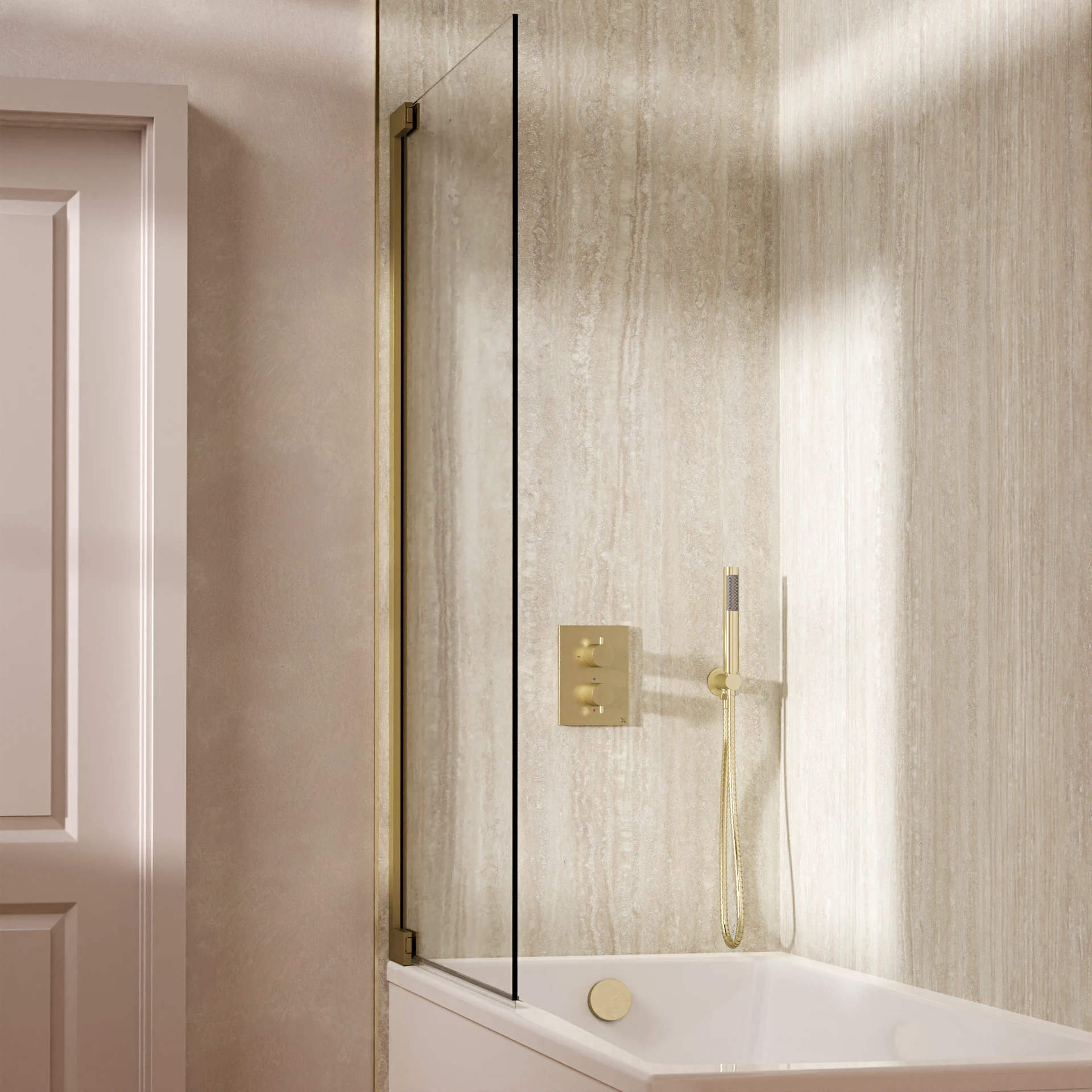 Crossbox Shower Set 5 with Handset & Bath Filler