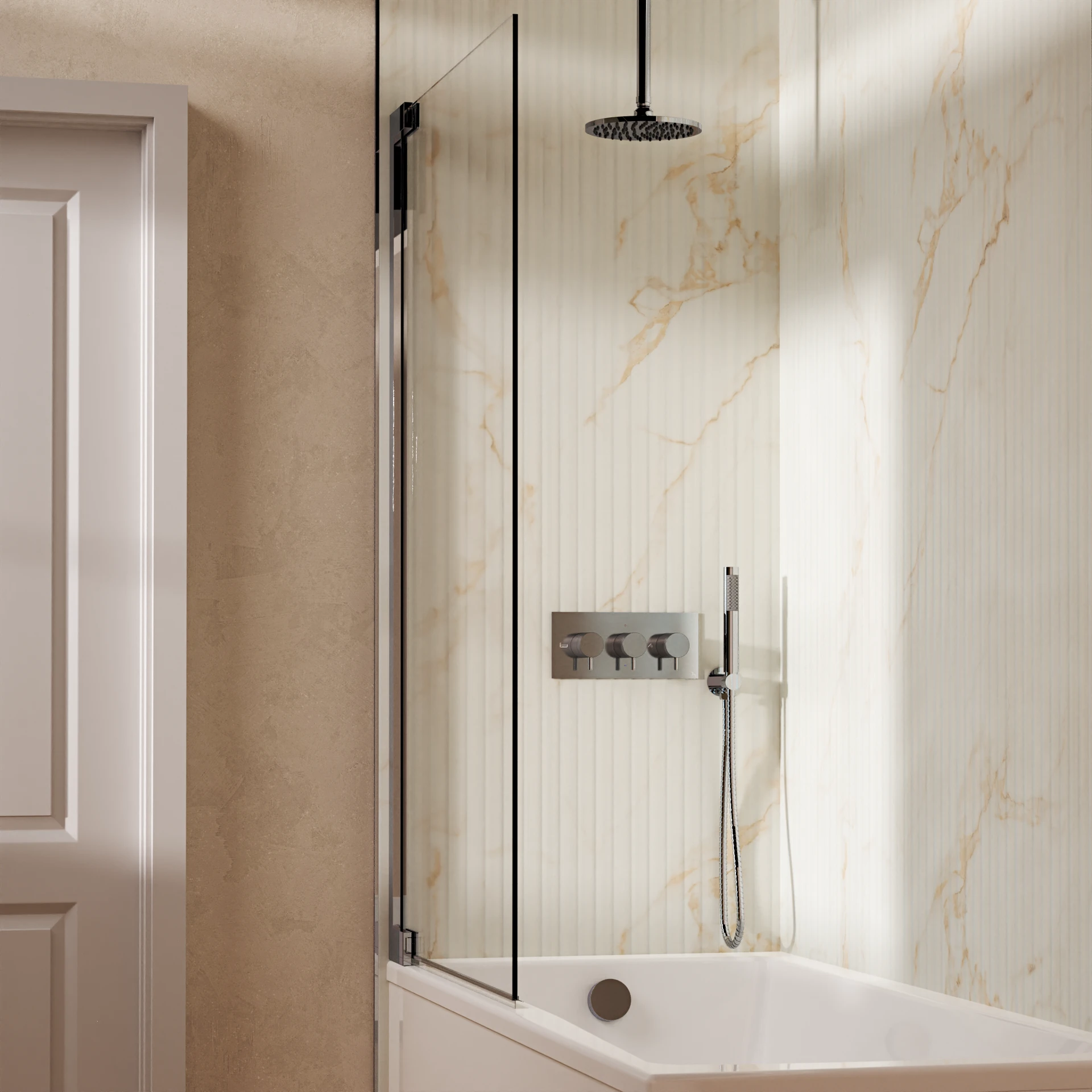 Design 3 Outlet Shower Set 8
