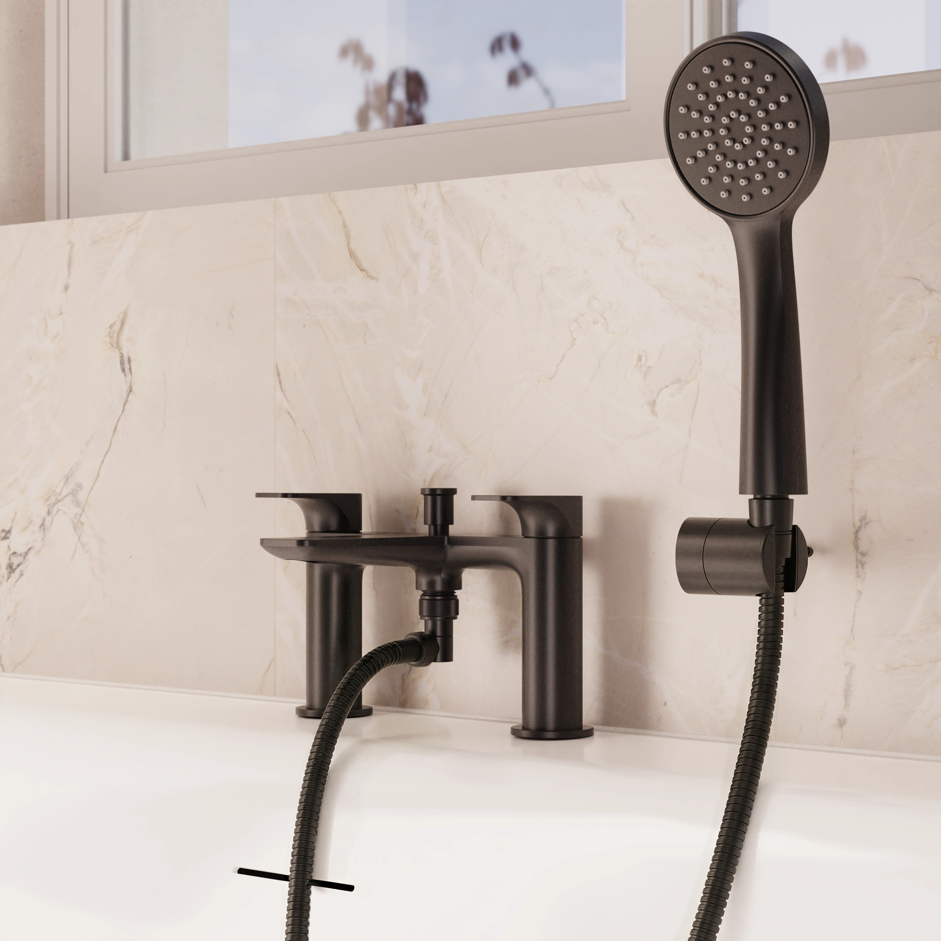 Fuse Bath Shower Mixer | Crosswater Bathrooms