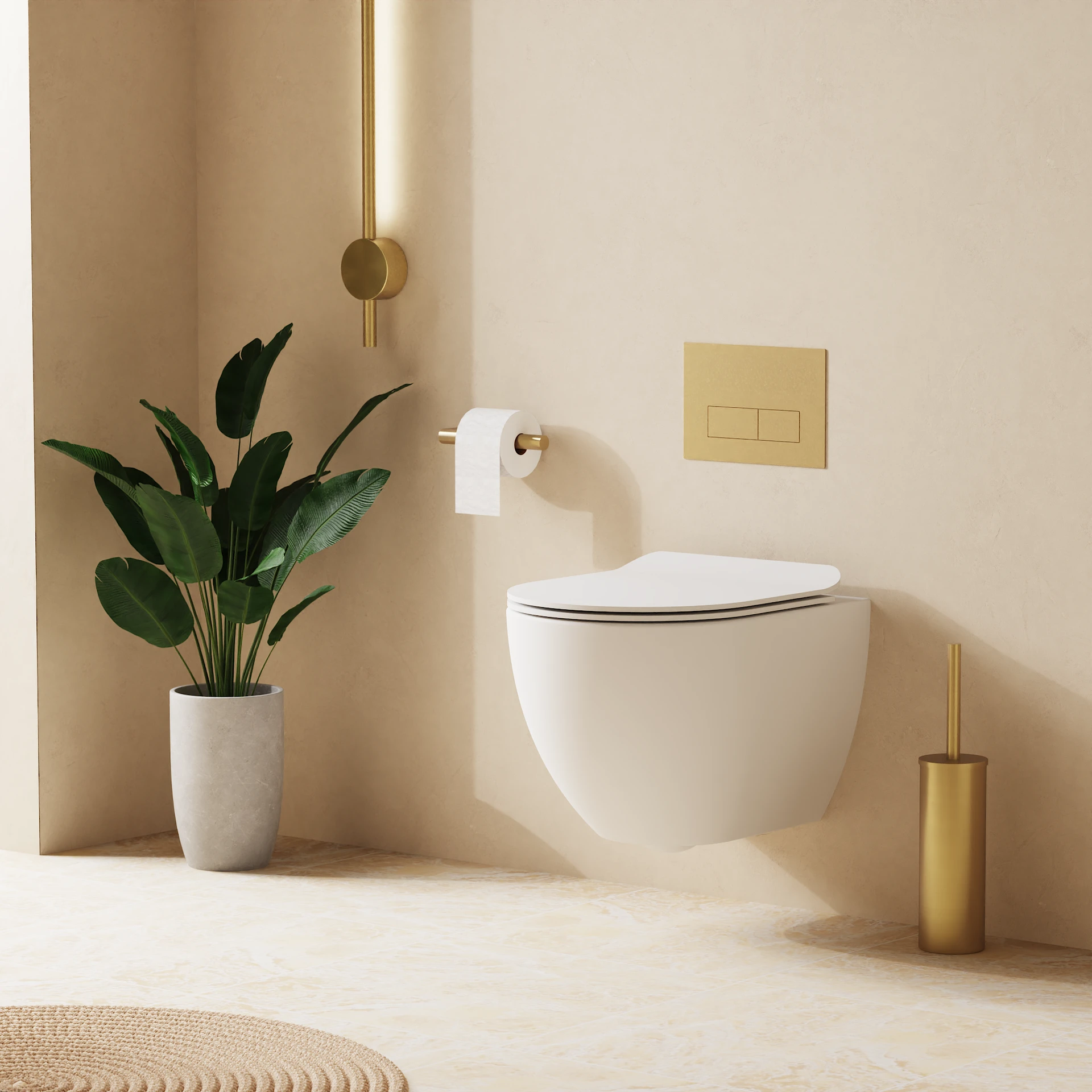 Glide II Short Projection Wall Hung Toilet