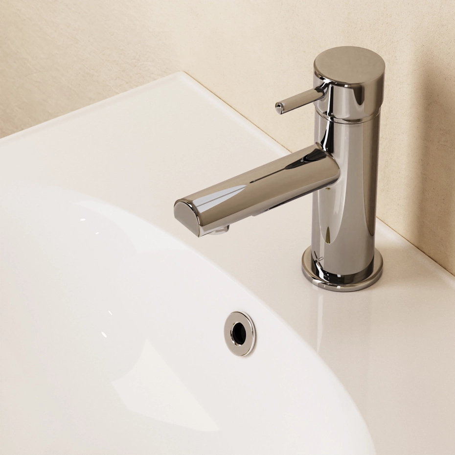 Kai Lever Basin Monobloc Chrome | Crosswater Bathrooms