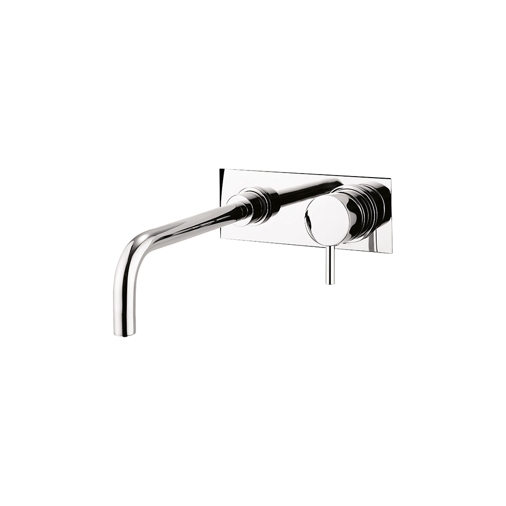 Kai Lever Basin 2 Hole Set with Backplate Chrome