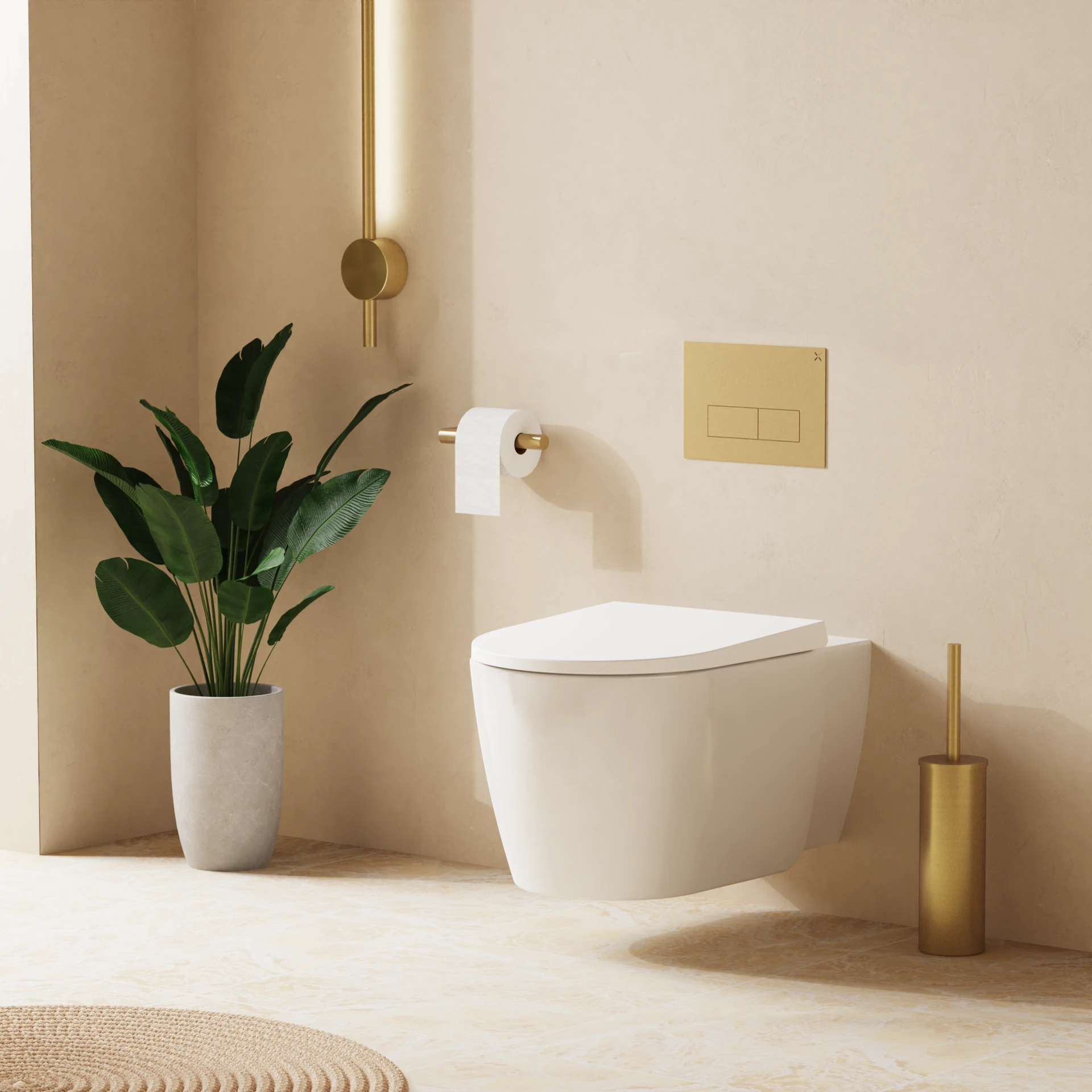 Kai X Wall Hung Toilet with Soft Close Seat