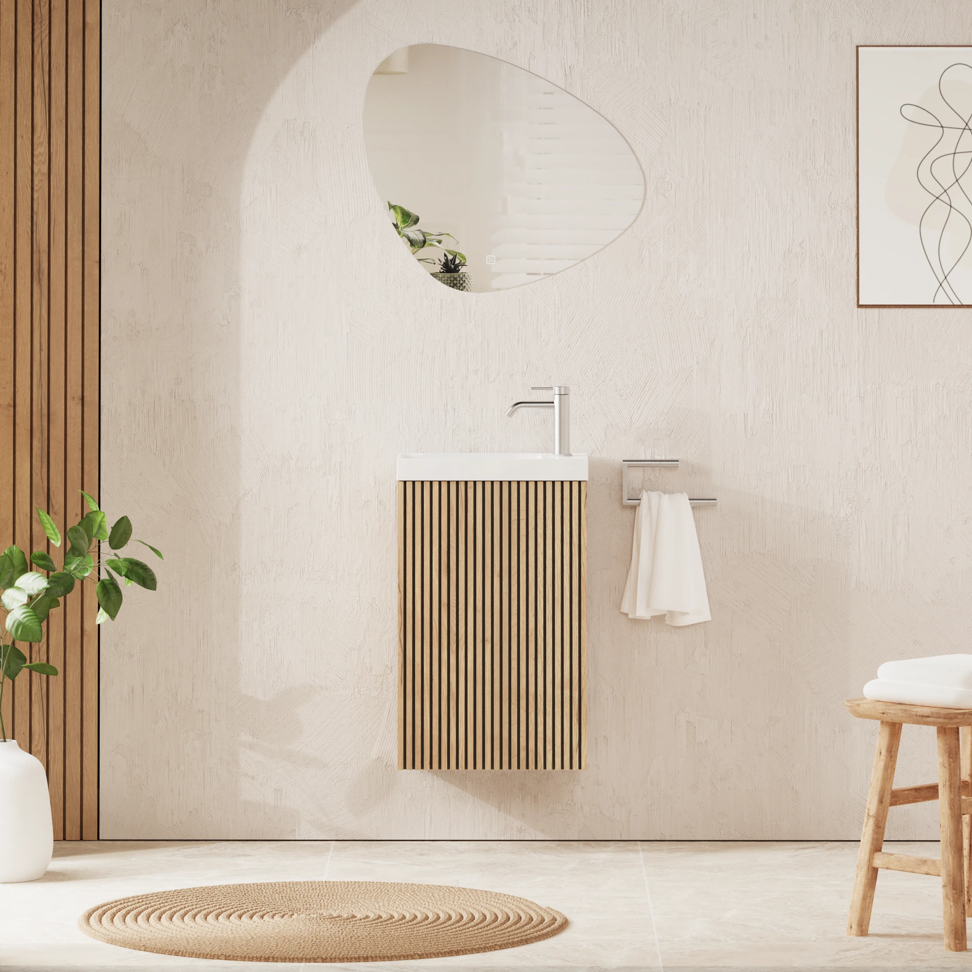 Limit Wall Hung Furniture Unit with Basin - 700mm