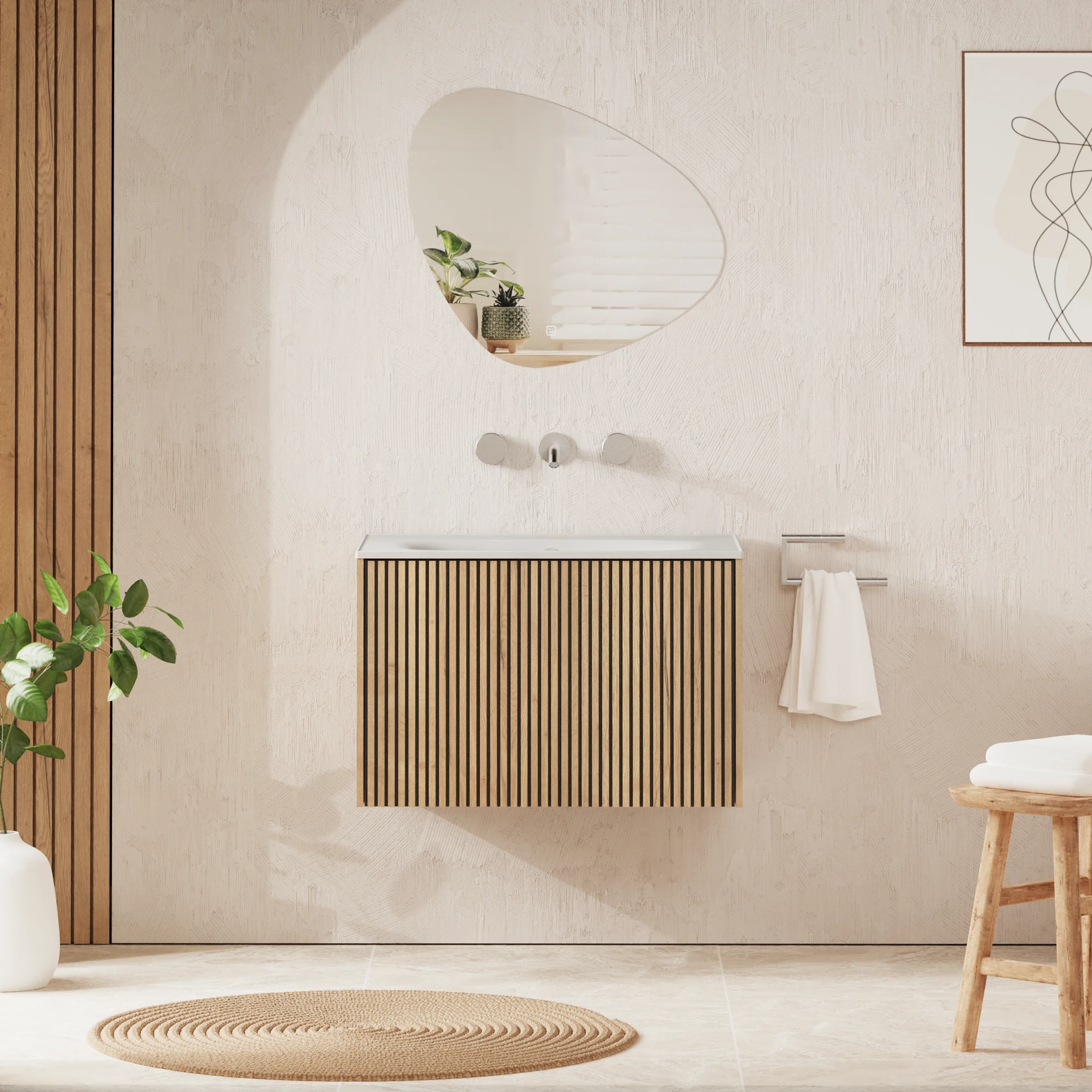 Limit Wall Hung Furniture Unit with Basin - 700mm