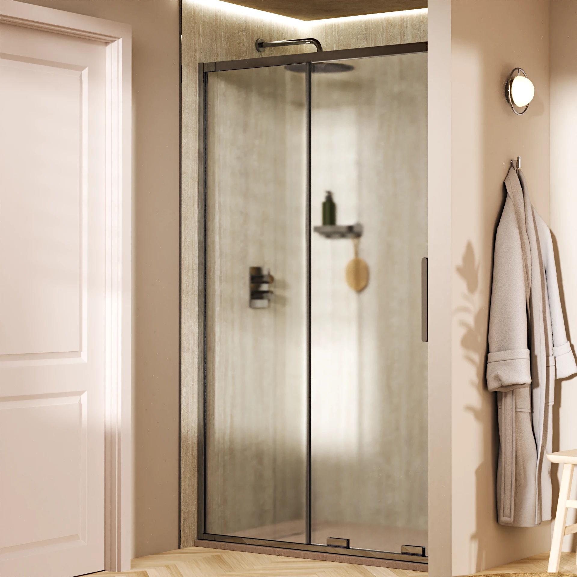 Optix 10 Sliding Shower Door