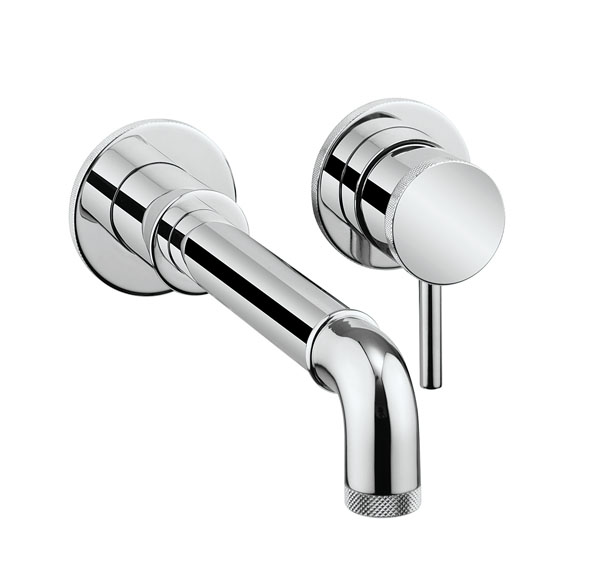 MPRO Industrial 2 Hole Wall Basin Tap