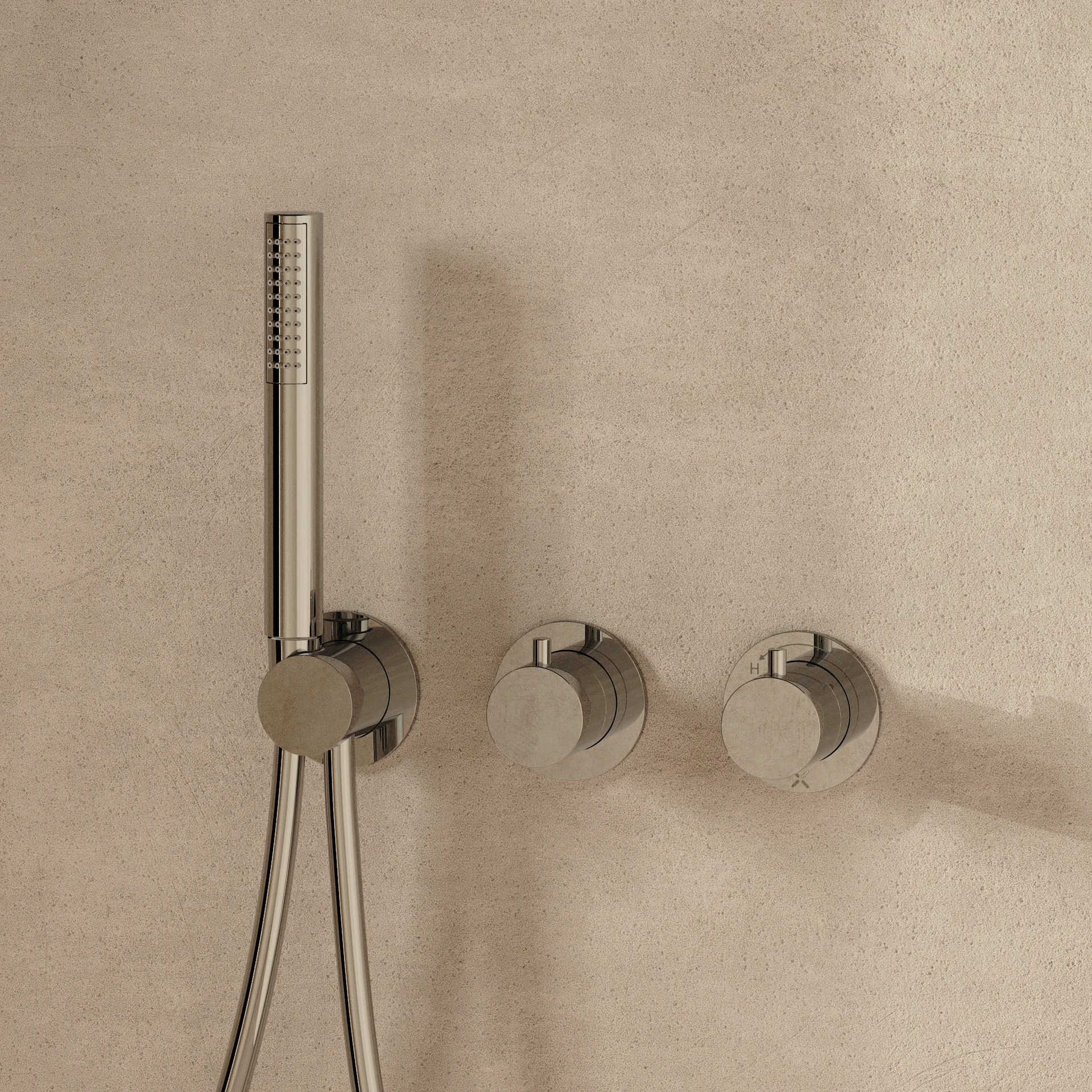 Module MPRO 2 Outlet Shower Valve & Handset