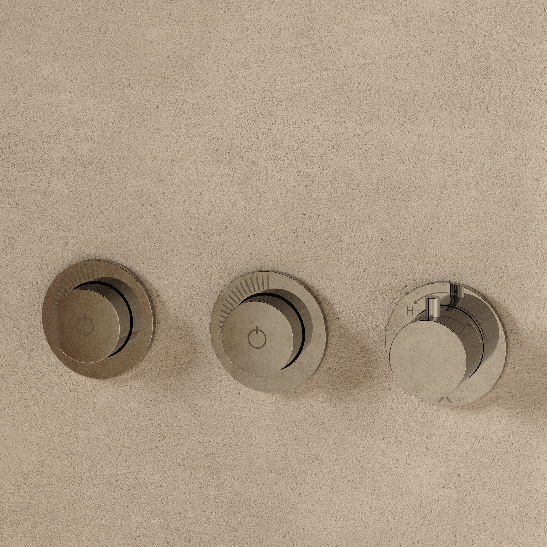Module MPRO Push Shower Valve