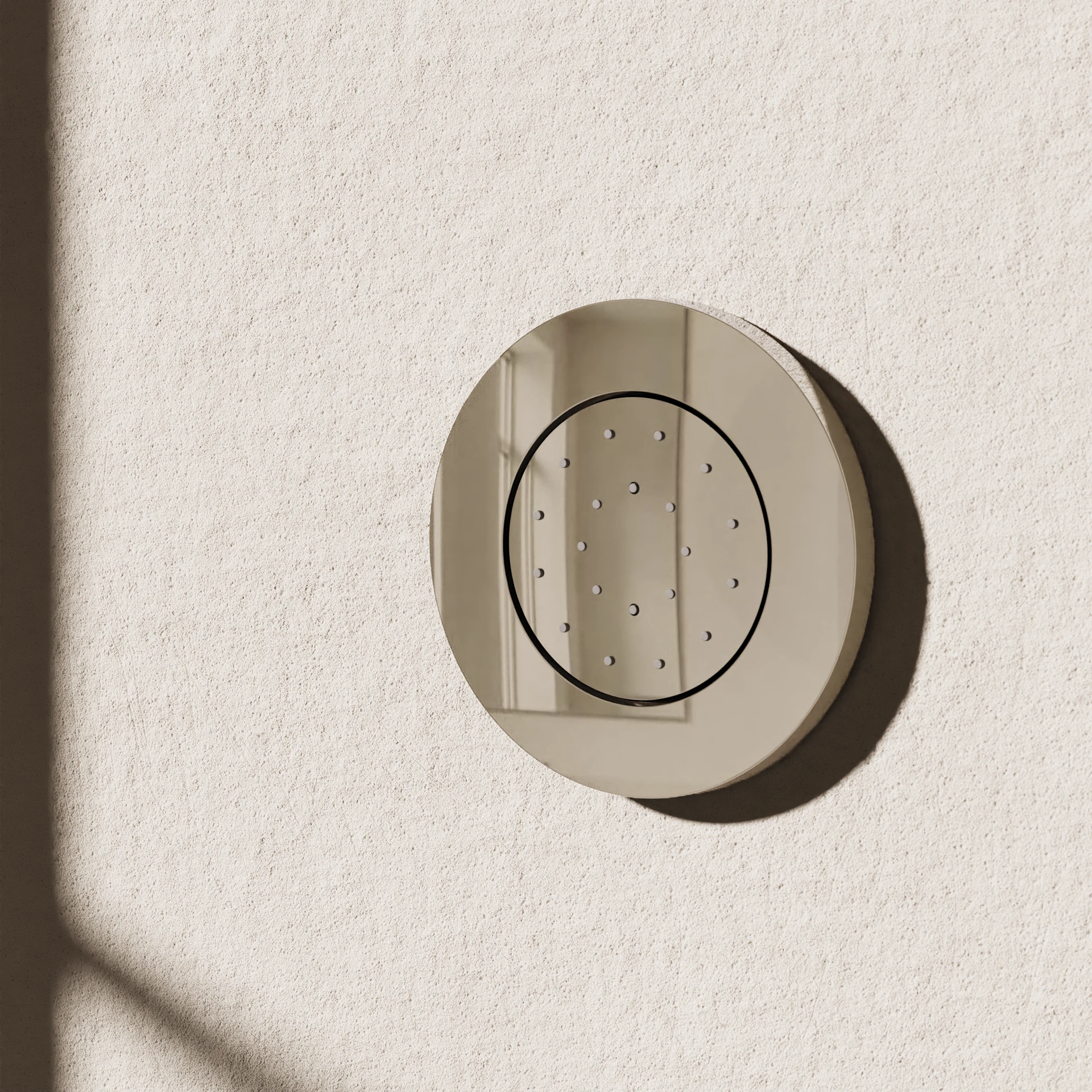 Dial Rotating Body Jet Chrome