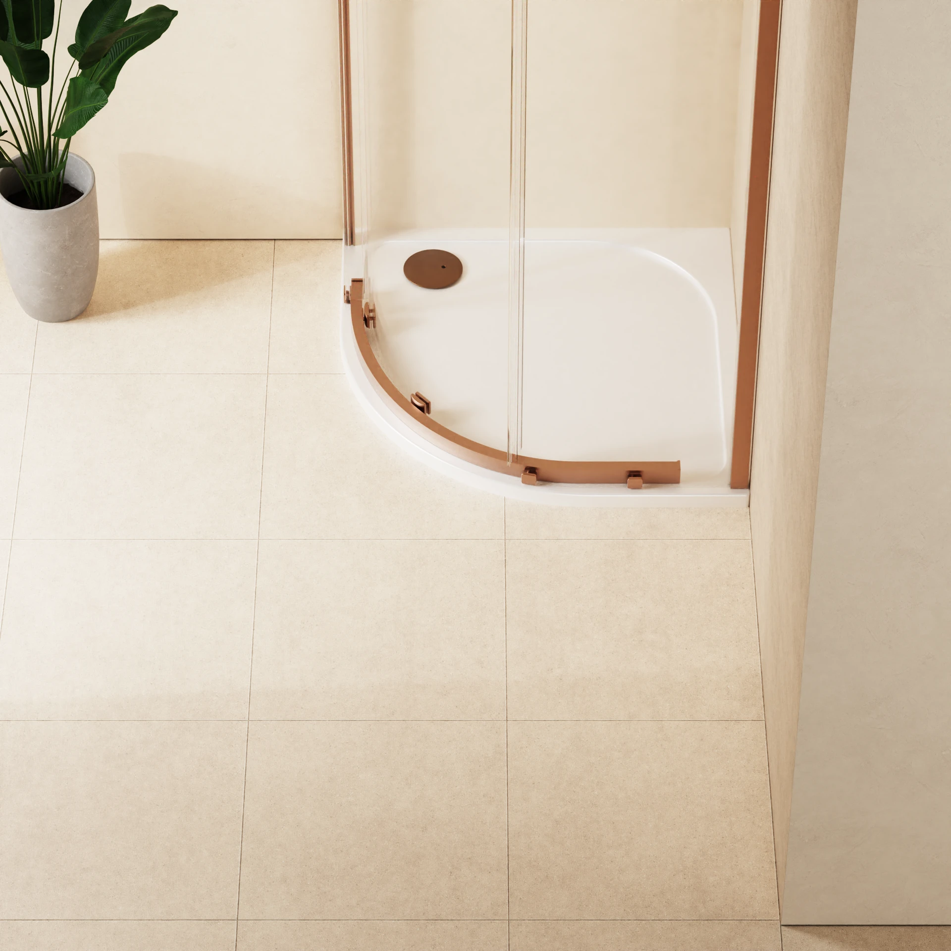 Quadrant Shower Tray 45mm
