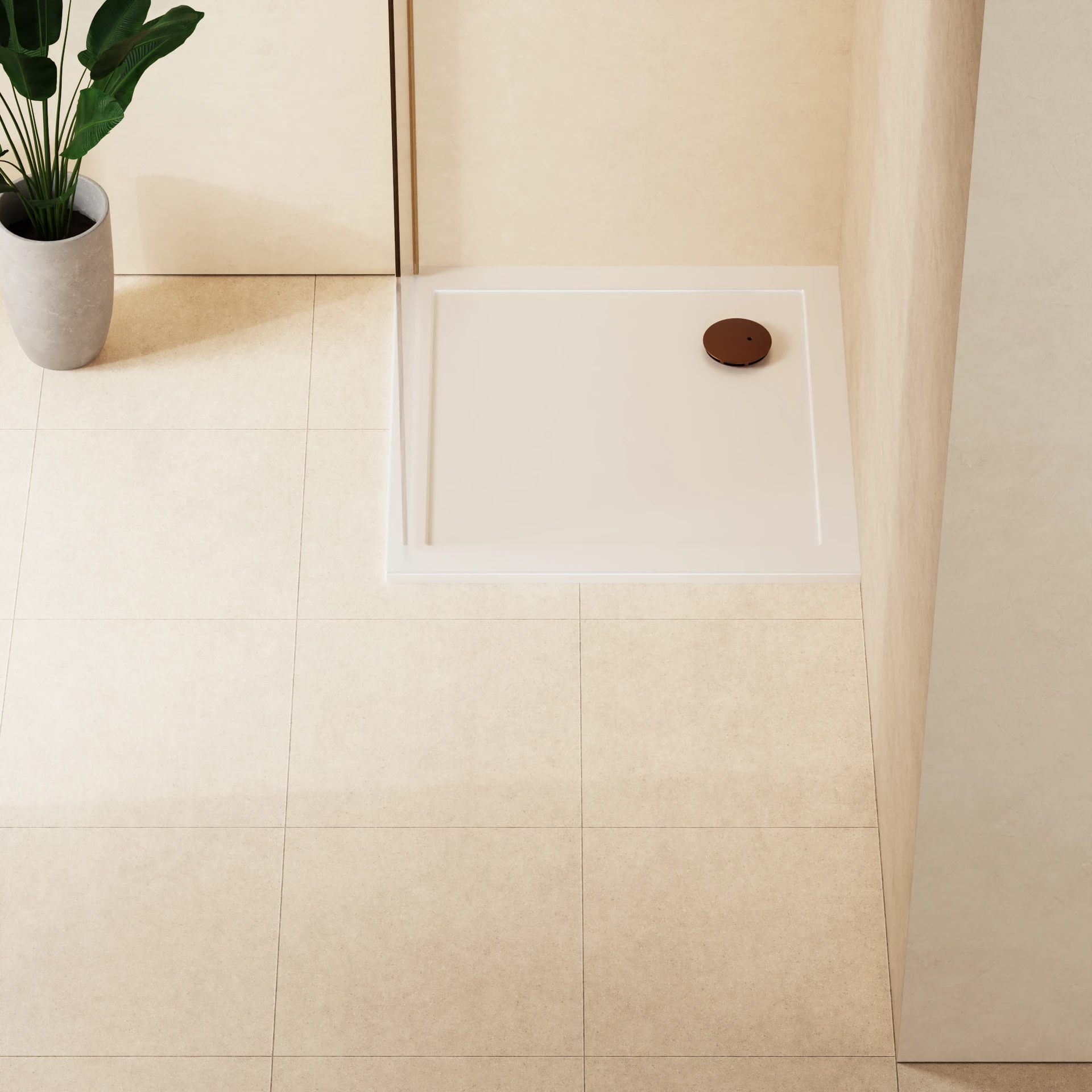 Quadrant Shower Tray 45mm