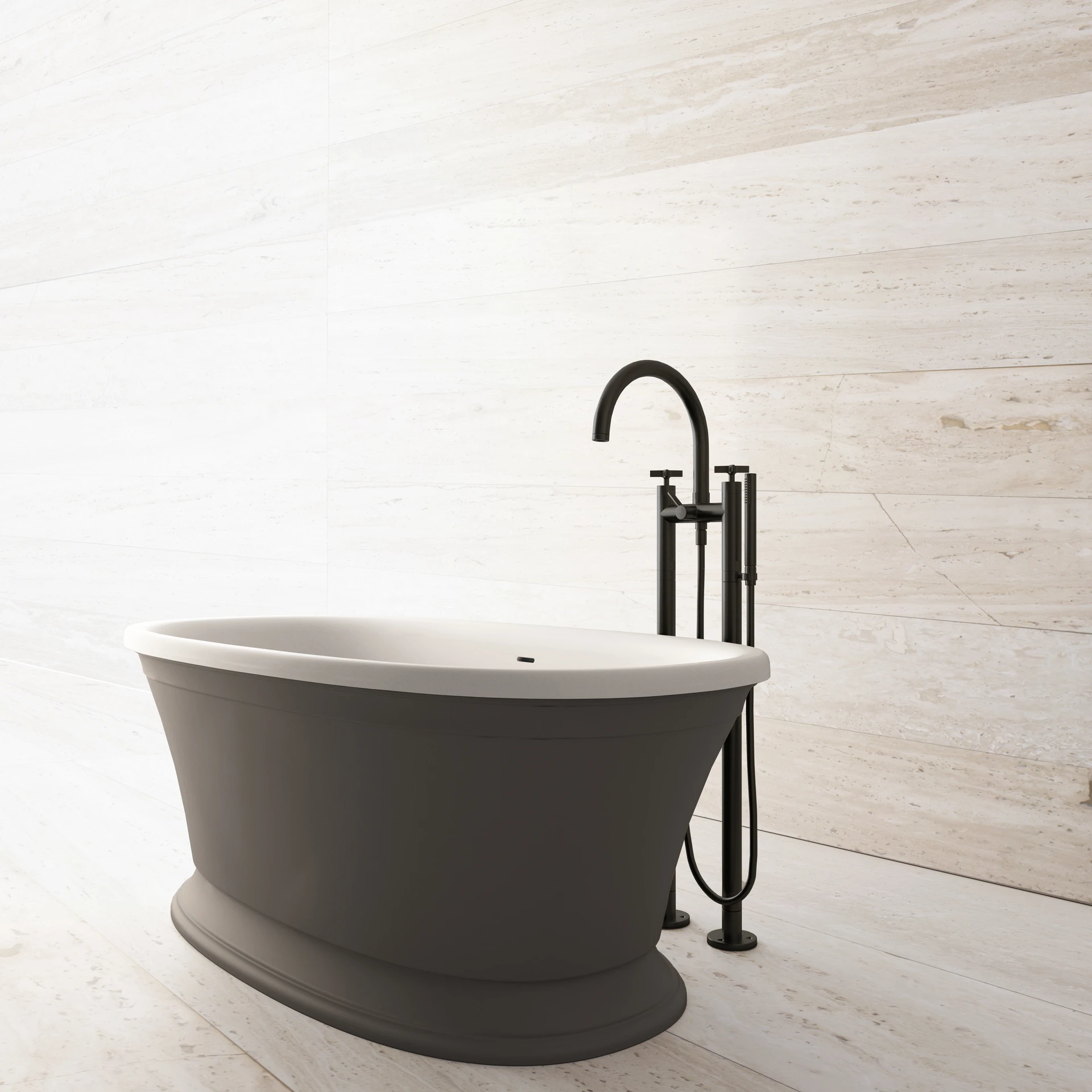 Clover Floorstanding Bath Shower Mixer