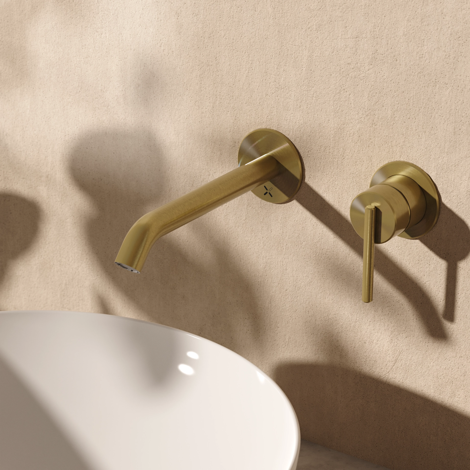 3ONE6 Lever Wall Basin Tap