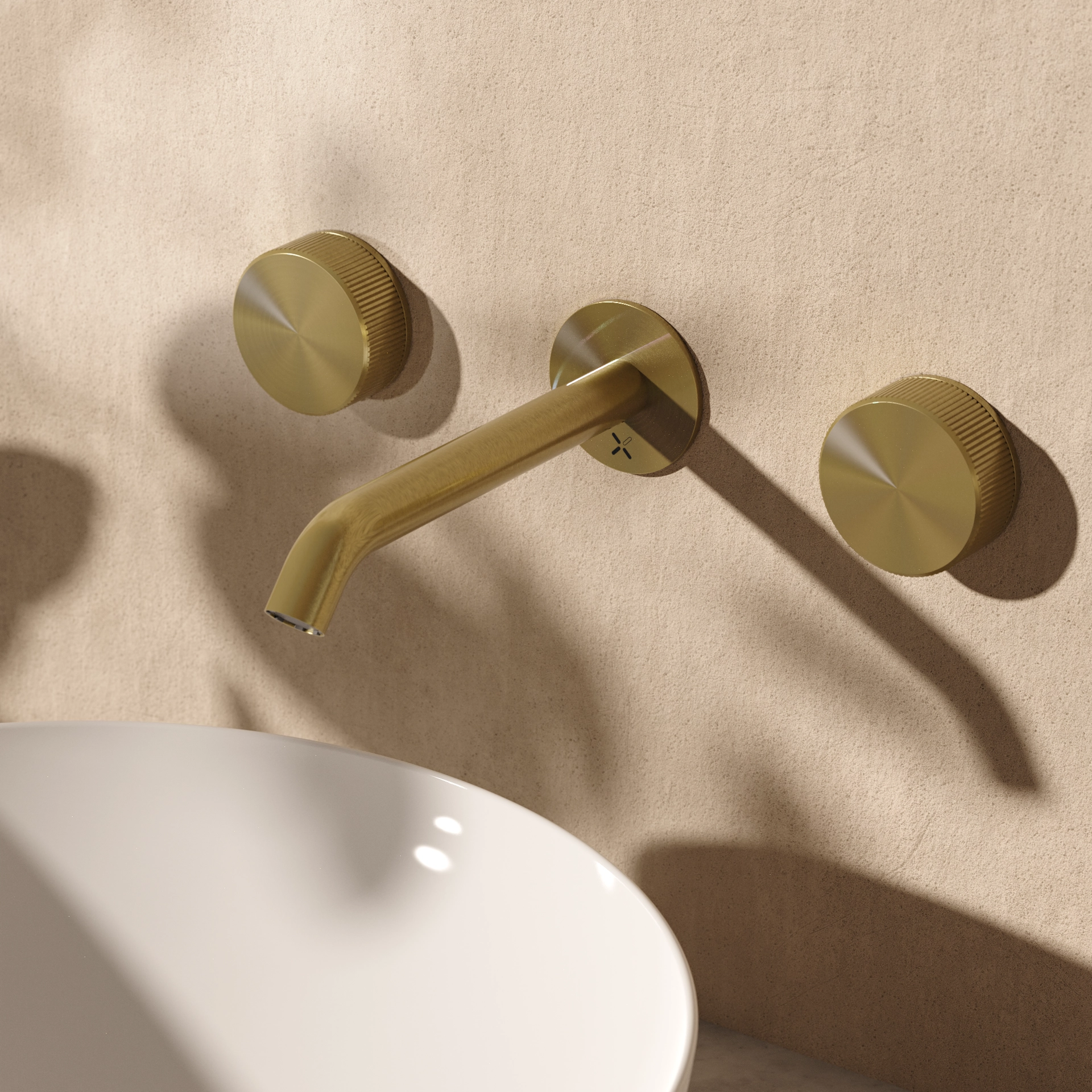3ONE6 3 Hole Wall Basin Tap