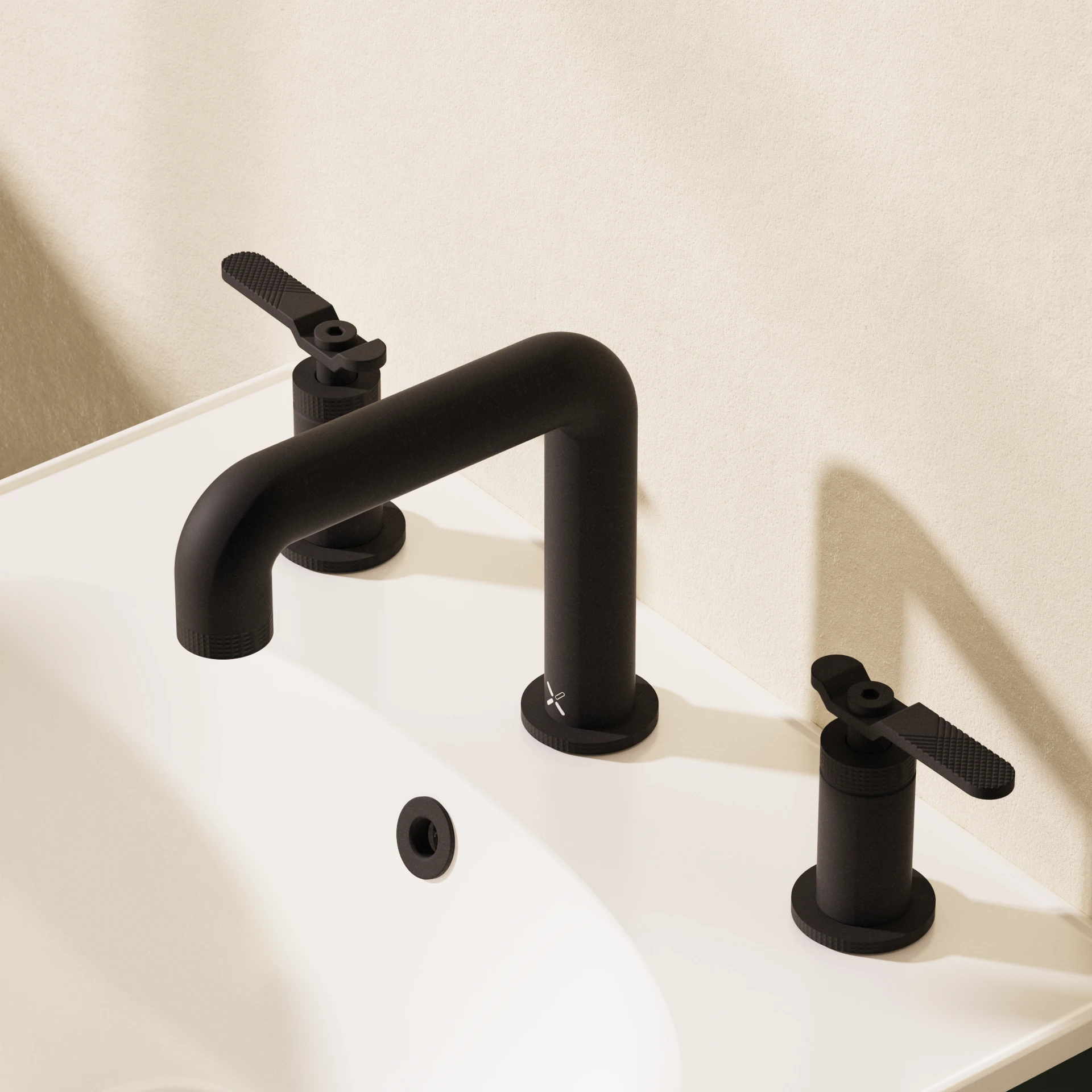 Union 3 Hole Basin Tap Lever Handles