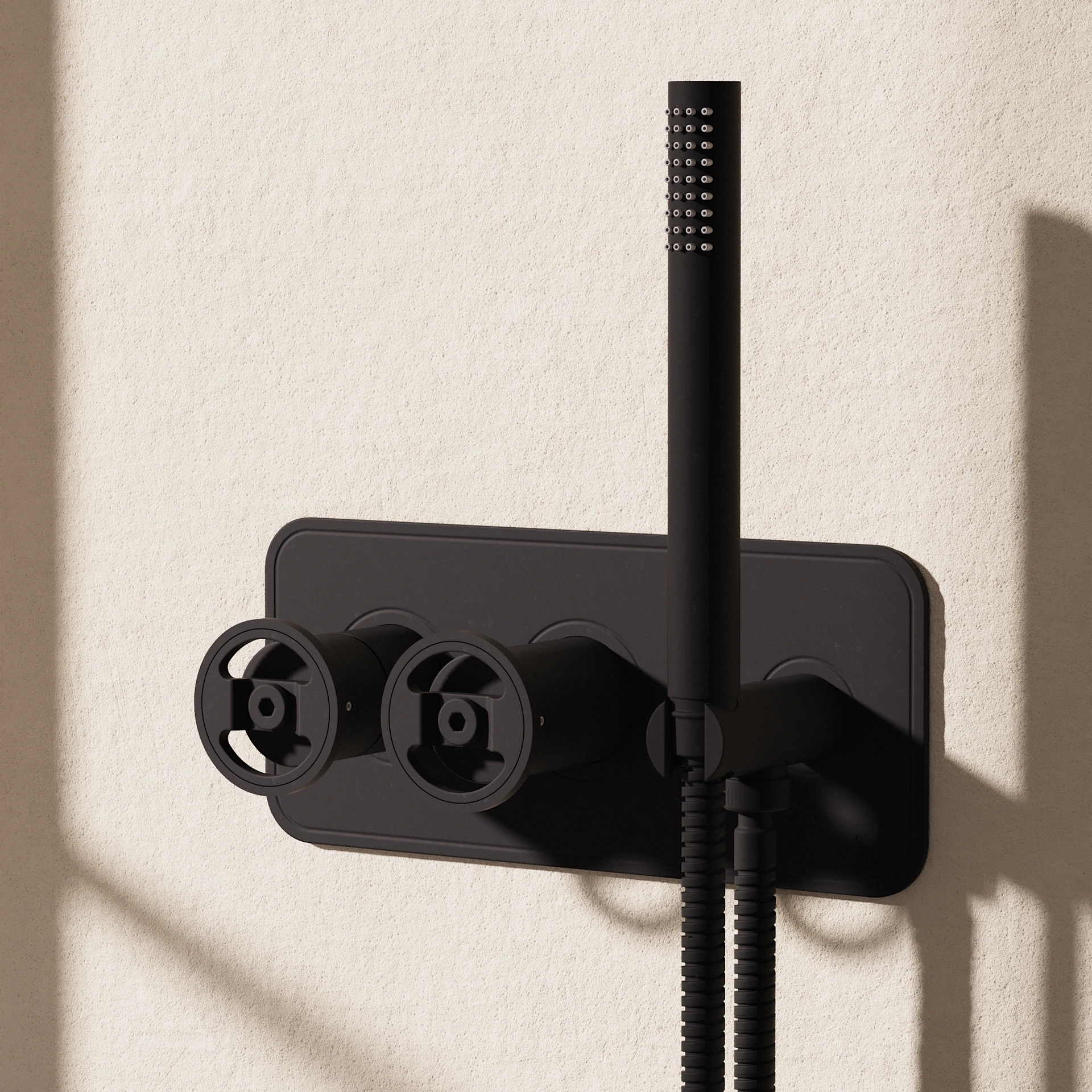 Union 3 Outlet Shower Valve