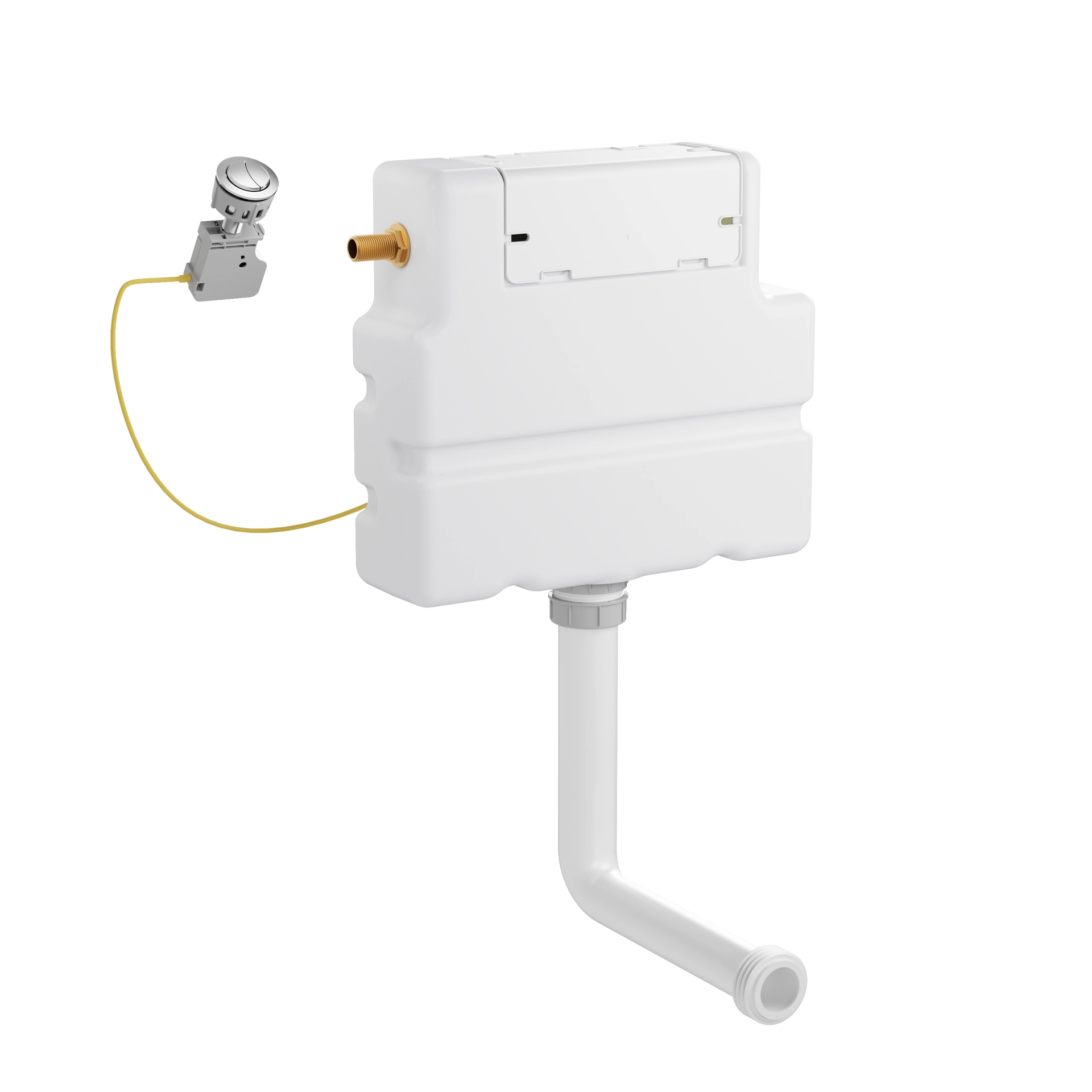 Slim Line Furniture Cistern Dual Flush Chrome