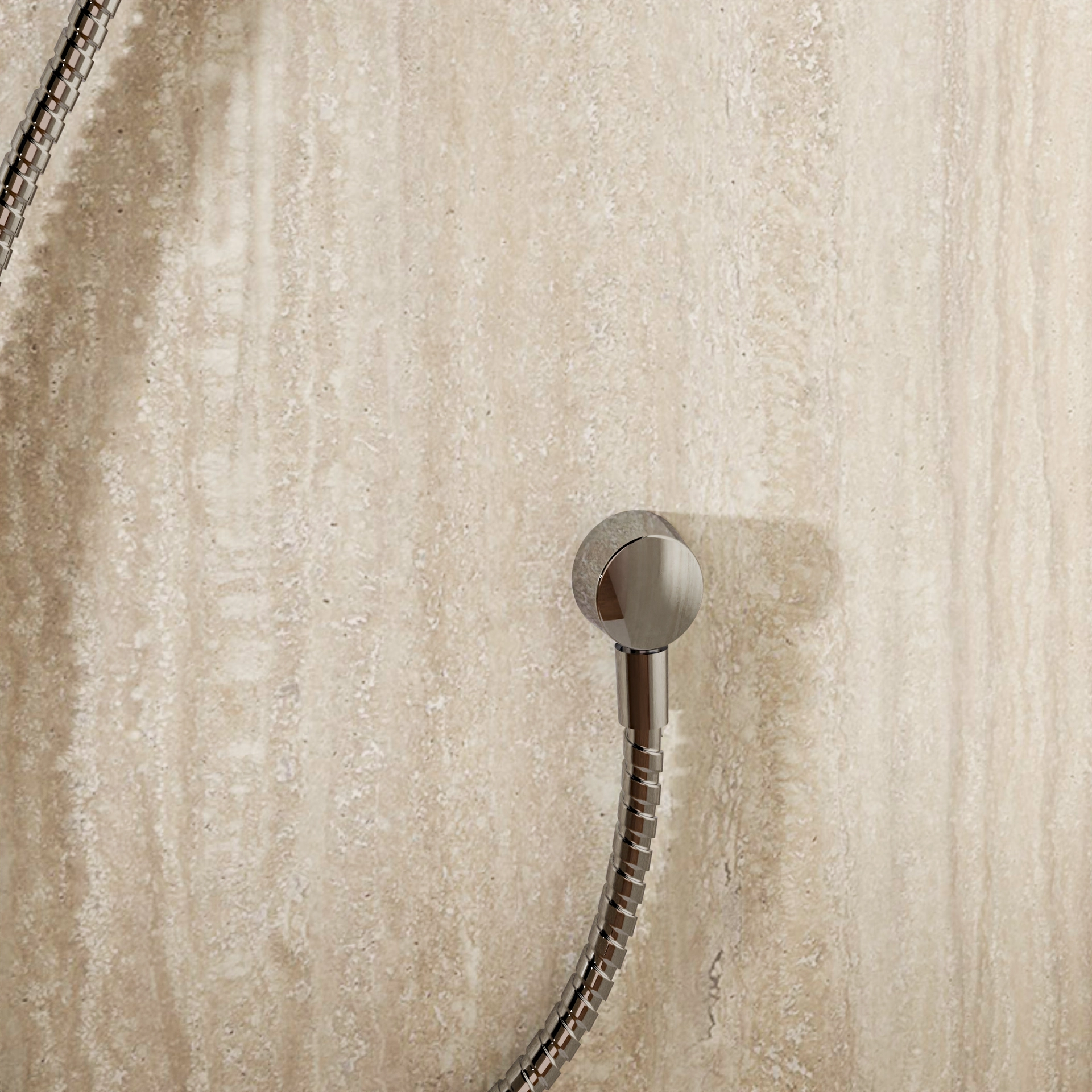 Wall Outlet Standard Chrome
