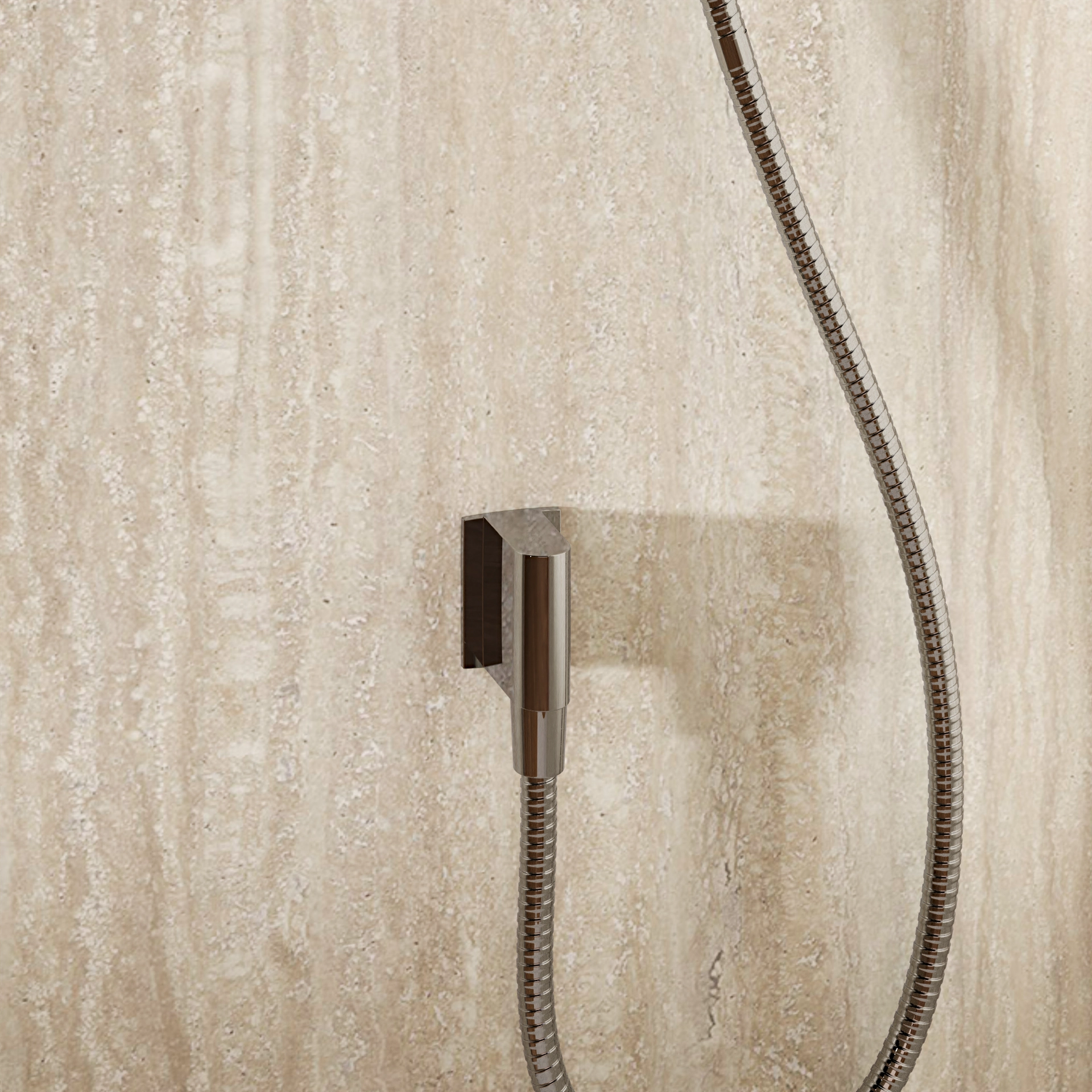 Wall Outlet Svelte Chrome