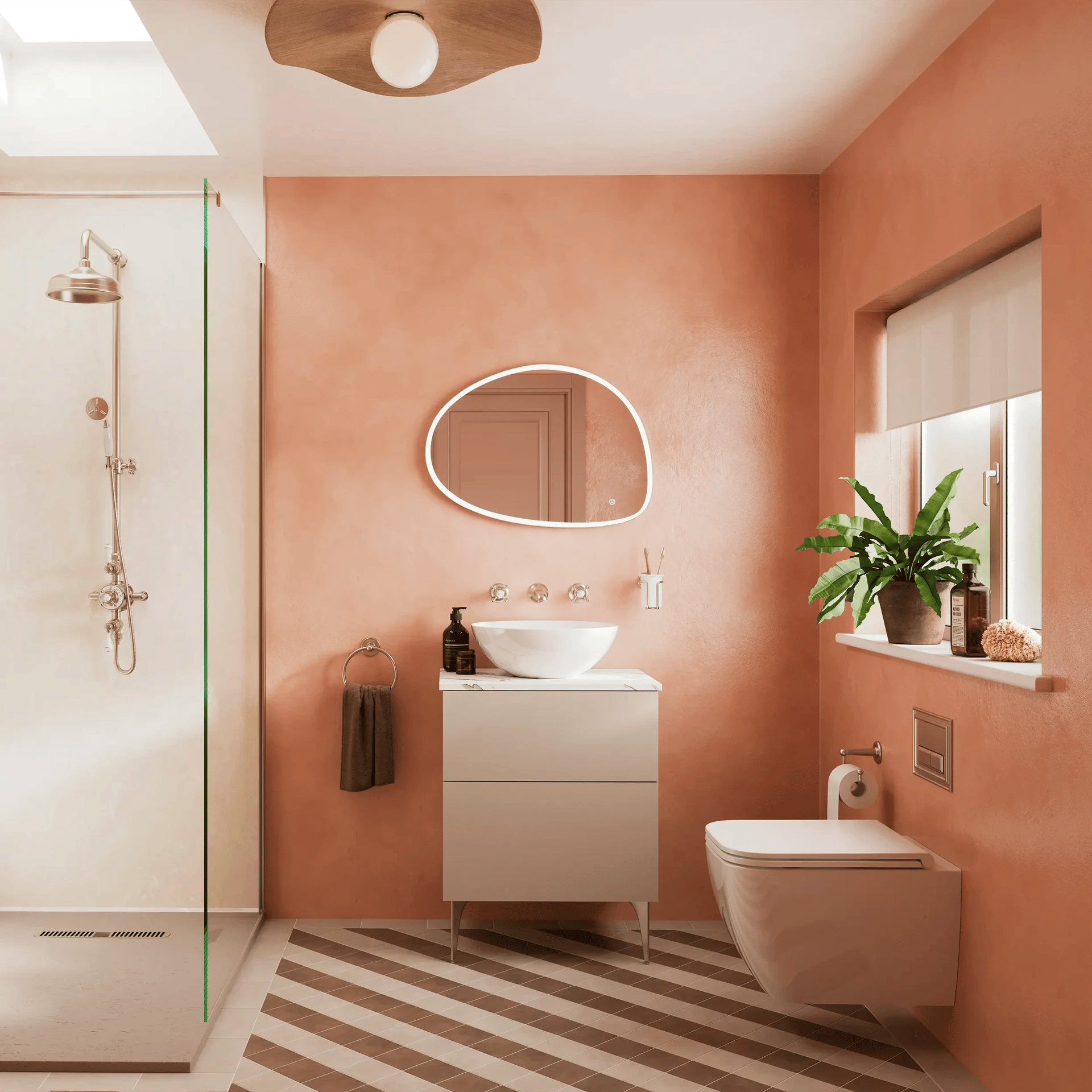 Warm Neutrals Ensuite