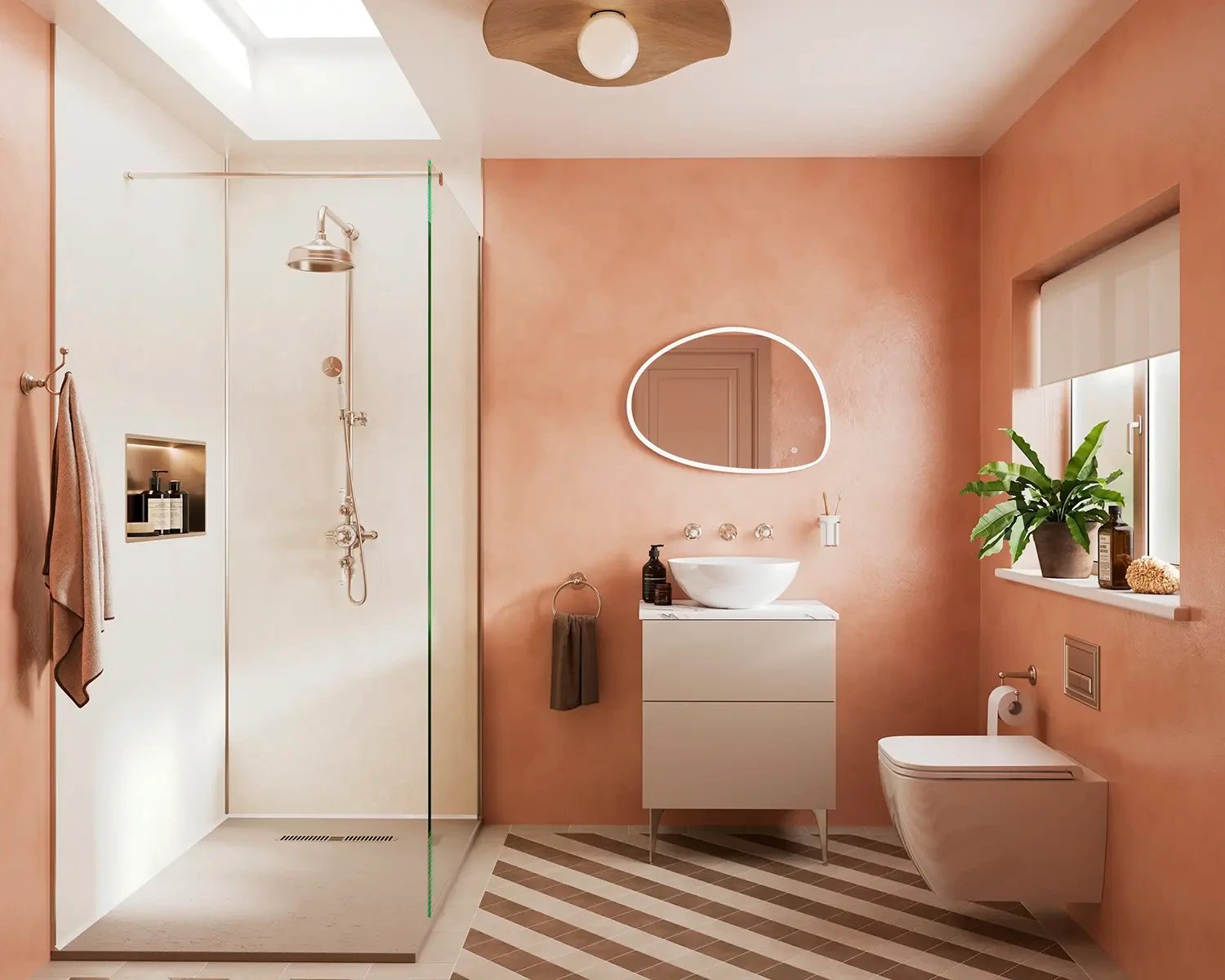 Warm Neutrals Ensuite