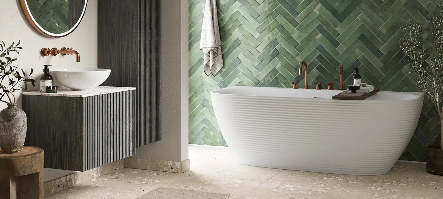 Calming Contemporary Bathroom