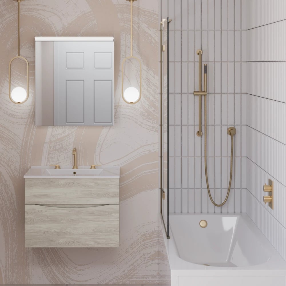 2 handle handset and bath