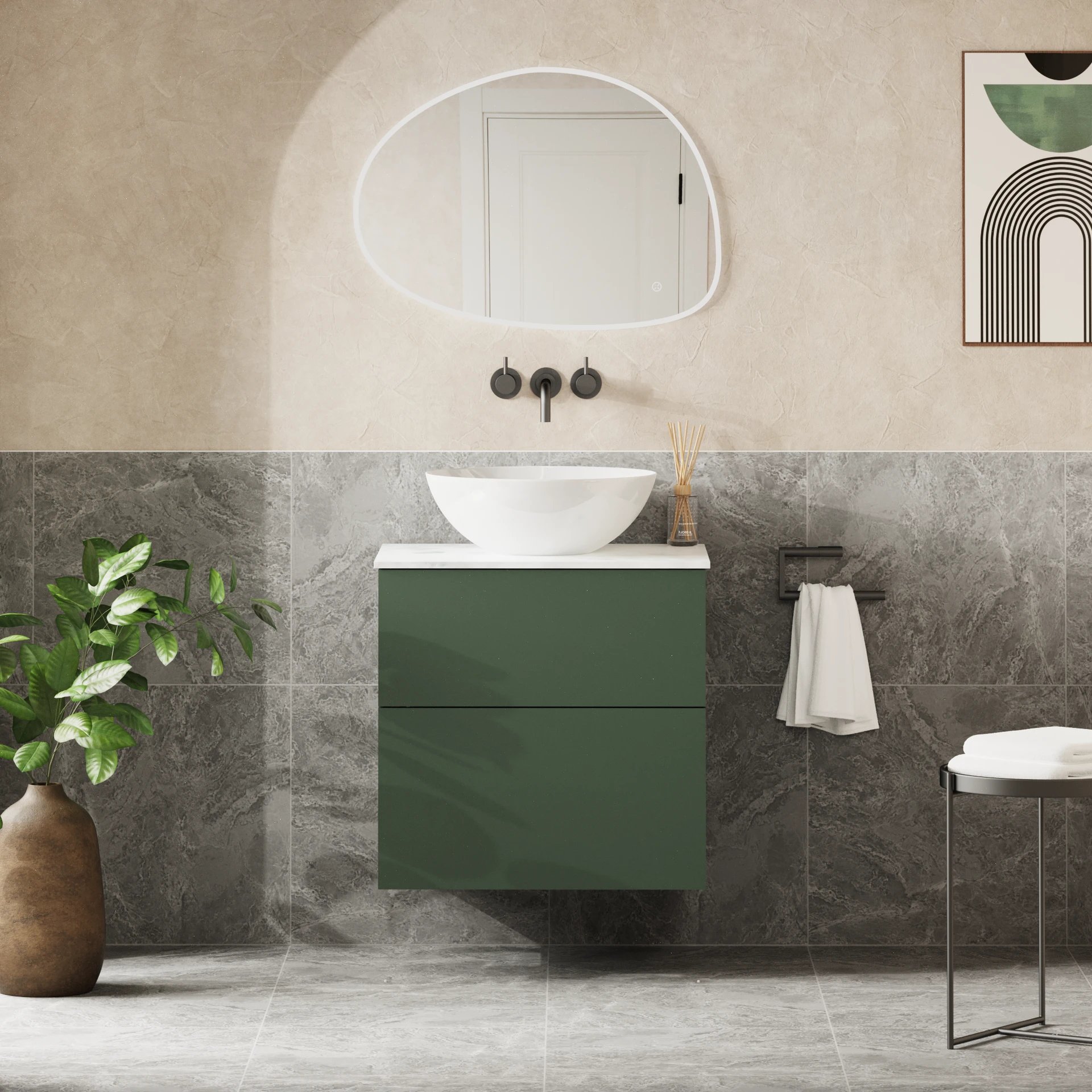 Bathroom vanity unit