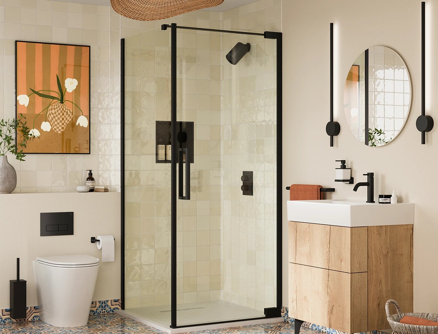 Modern ensuite design