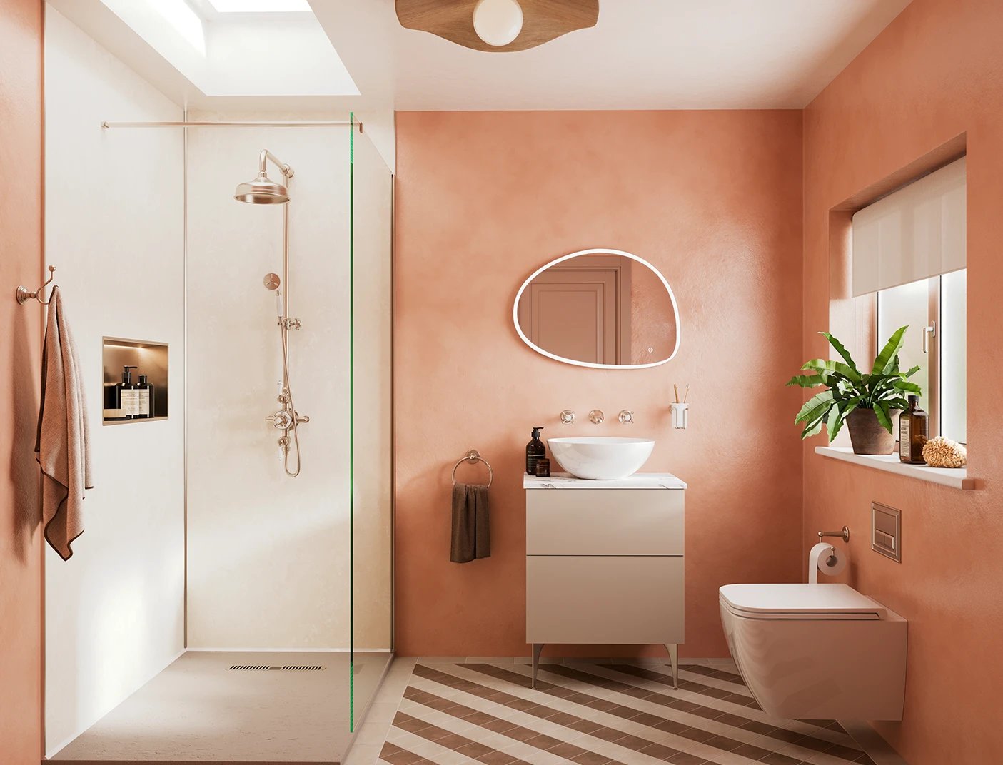 Modern ensuite design