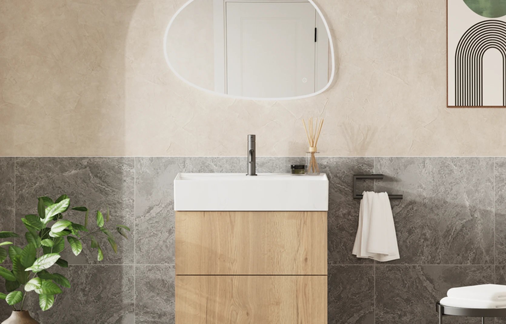 Bathroom vanity unit