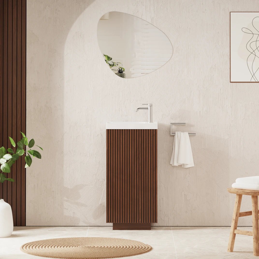 Floorstanding bathroom furniture