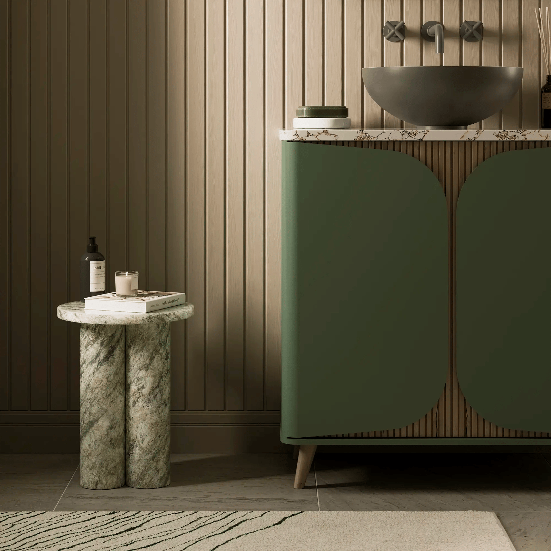 Tambour in Sage Green