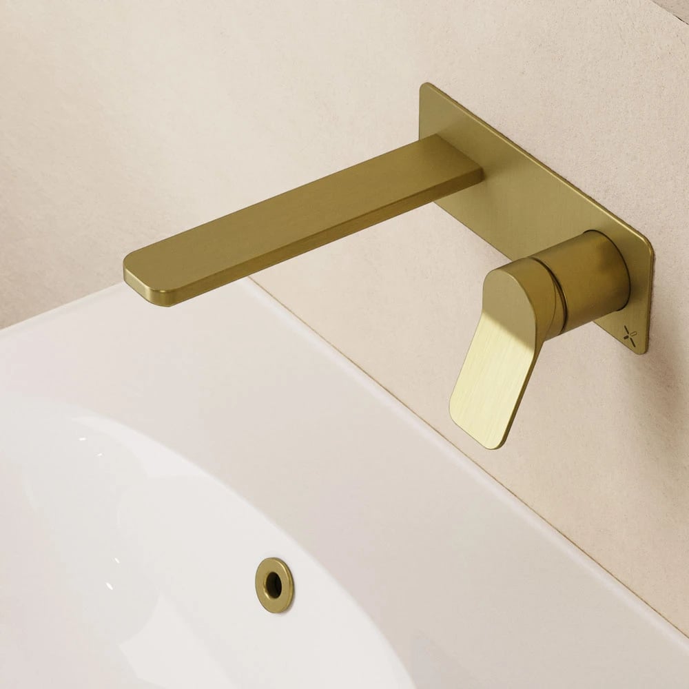 Tap Brushed brass