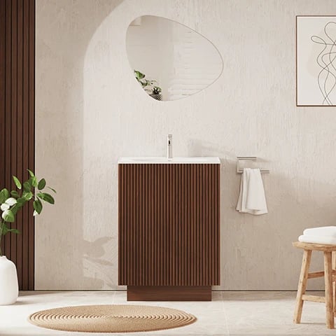 Limited Freestanding 600 Royal Walnut 