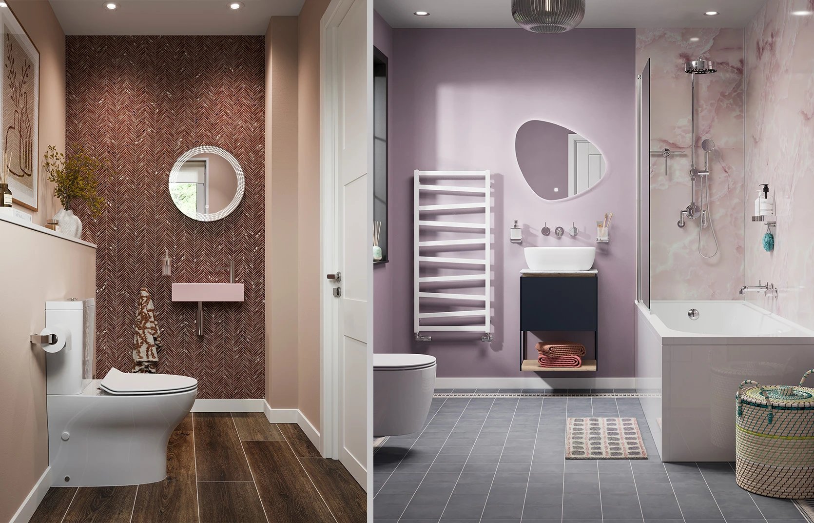 Chrome bathroom