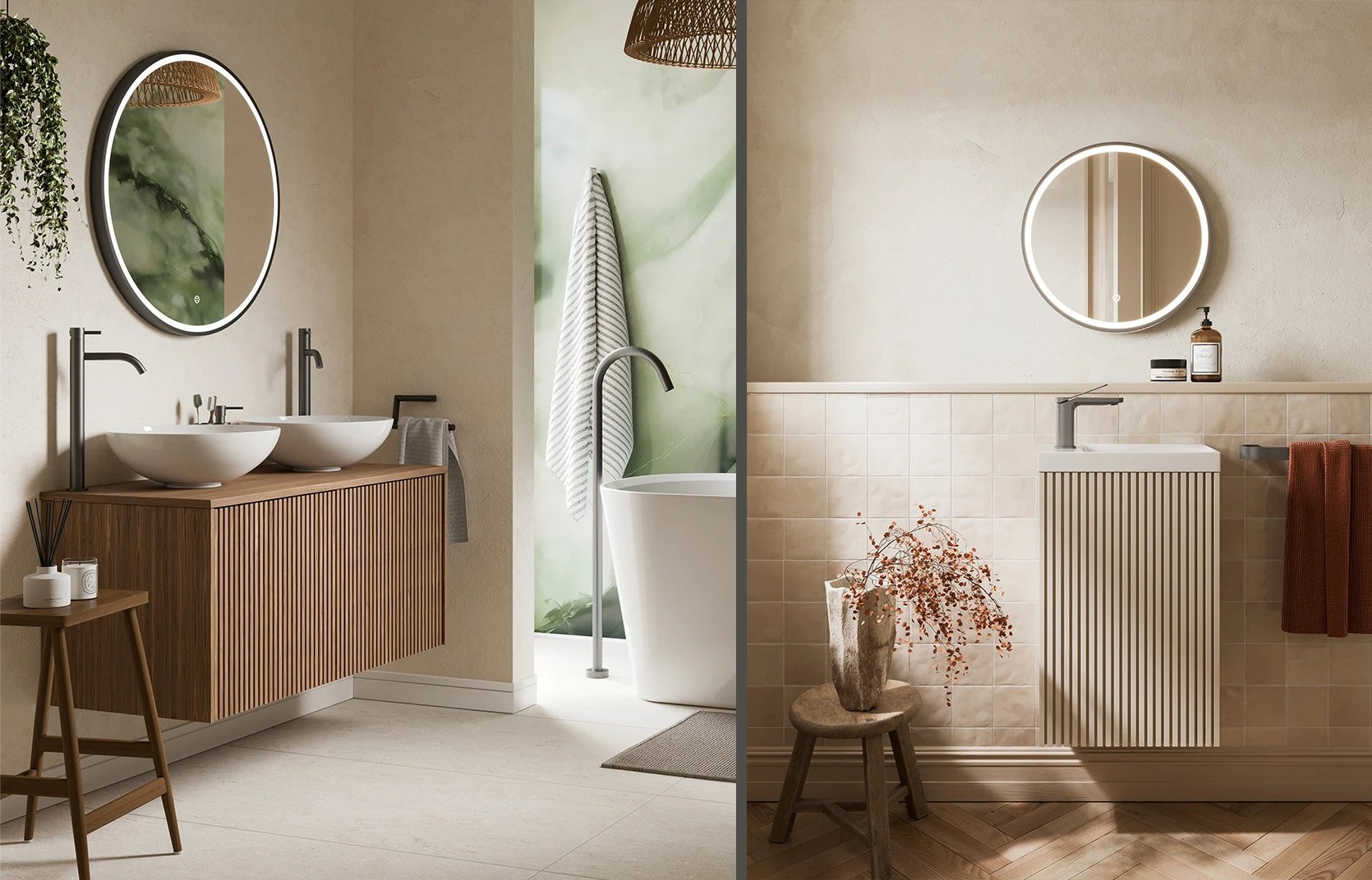 Slate bathroom