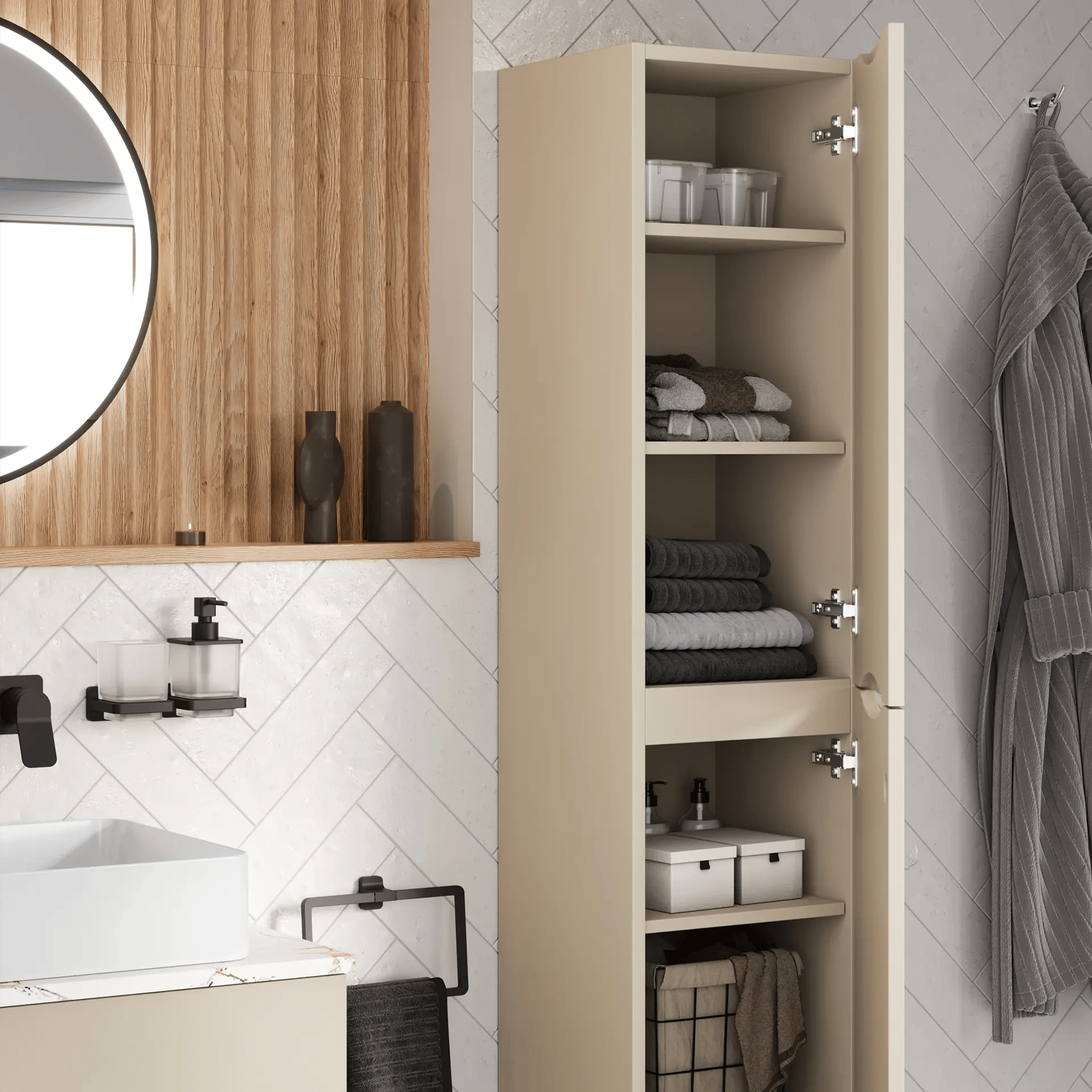 Glide II Tall Cabinet