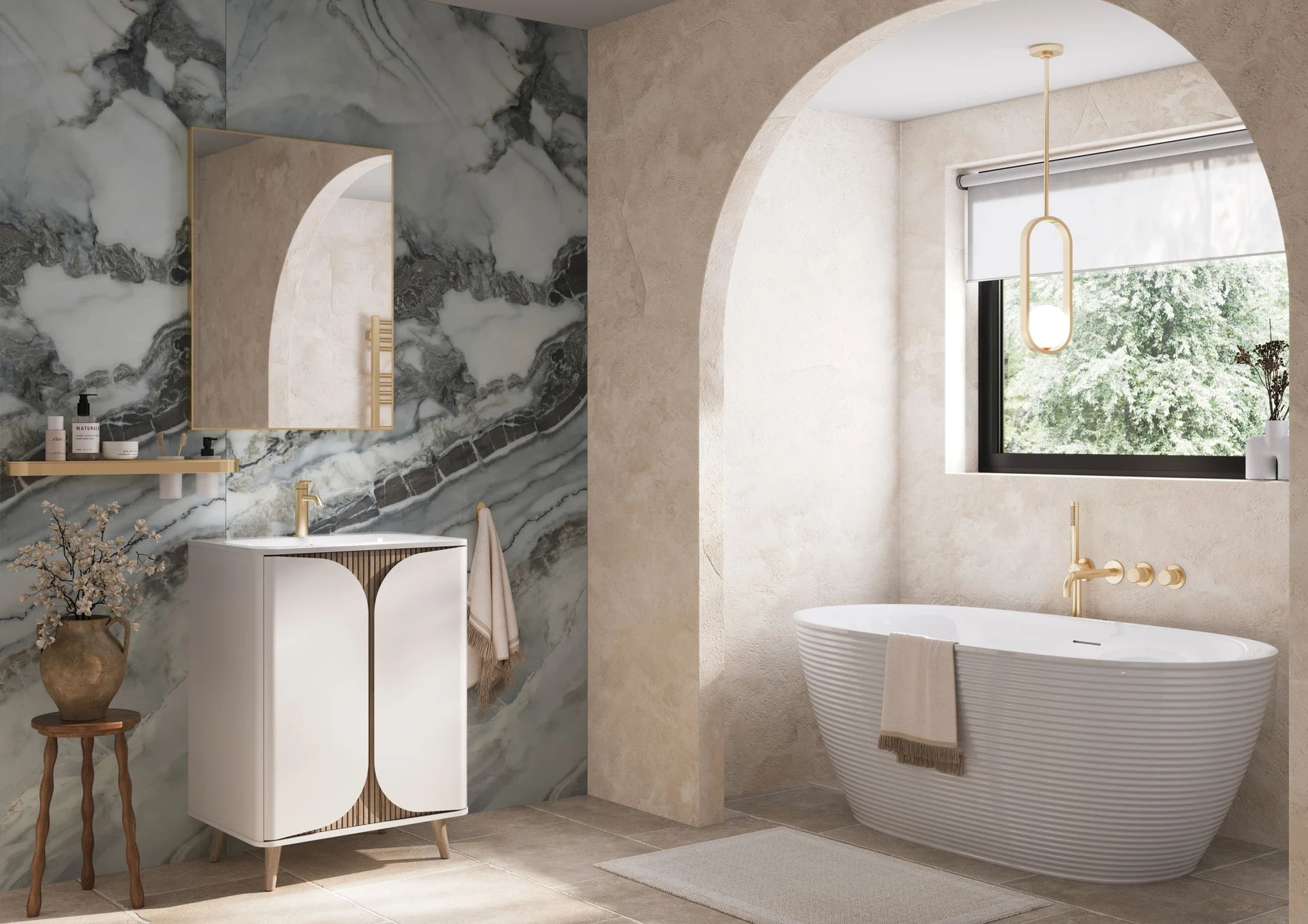 Shop the Look- Brushed brass