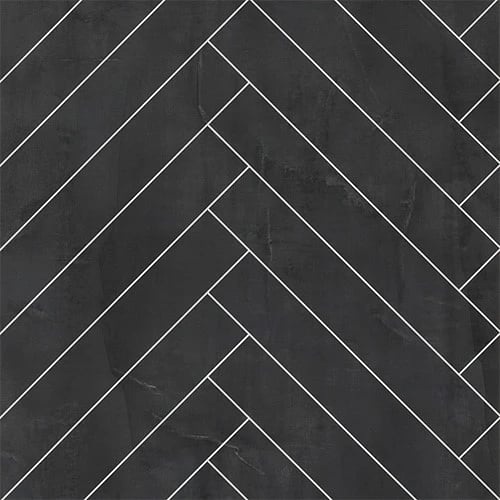black herringbone