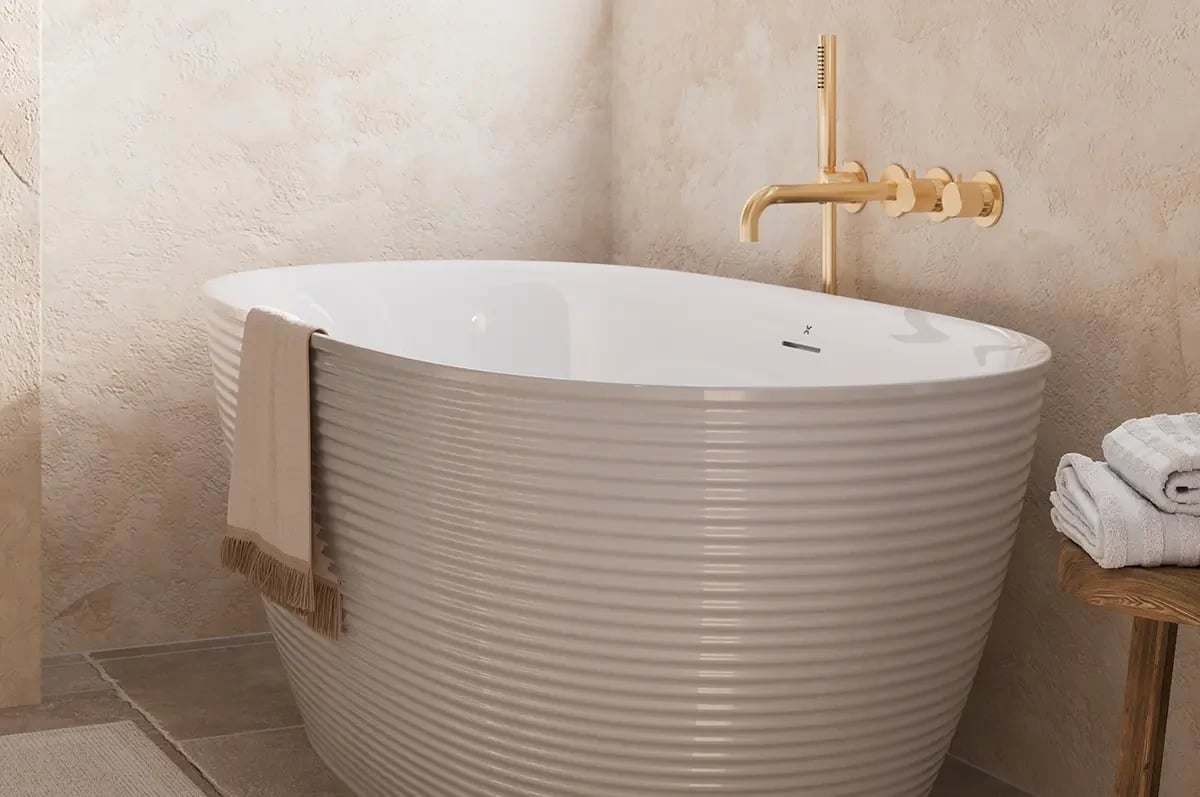 Auriga fluted baths