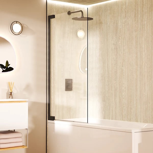 Asura Hinged Bath Screen