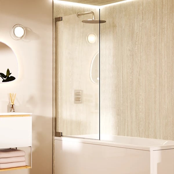 Asura Hinged Bath Screen