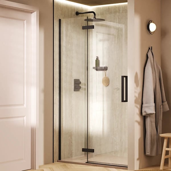 Asura Hinged Shower Door with Inline