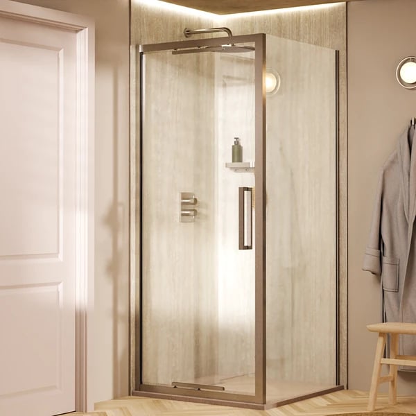 Asura Infold Shower Door with Side Panel