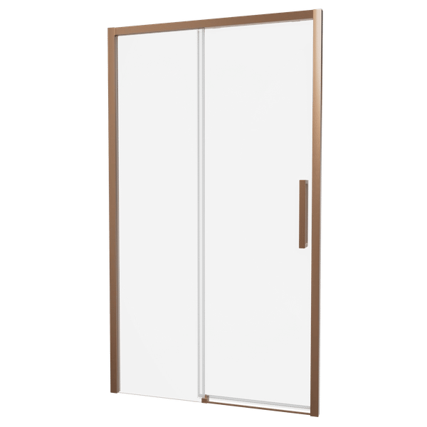 Asura Sliding Shower Door in Brushed Bronze