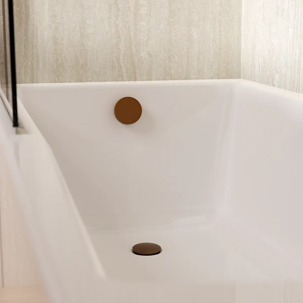 Overflow Bath Filler with Waste
